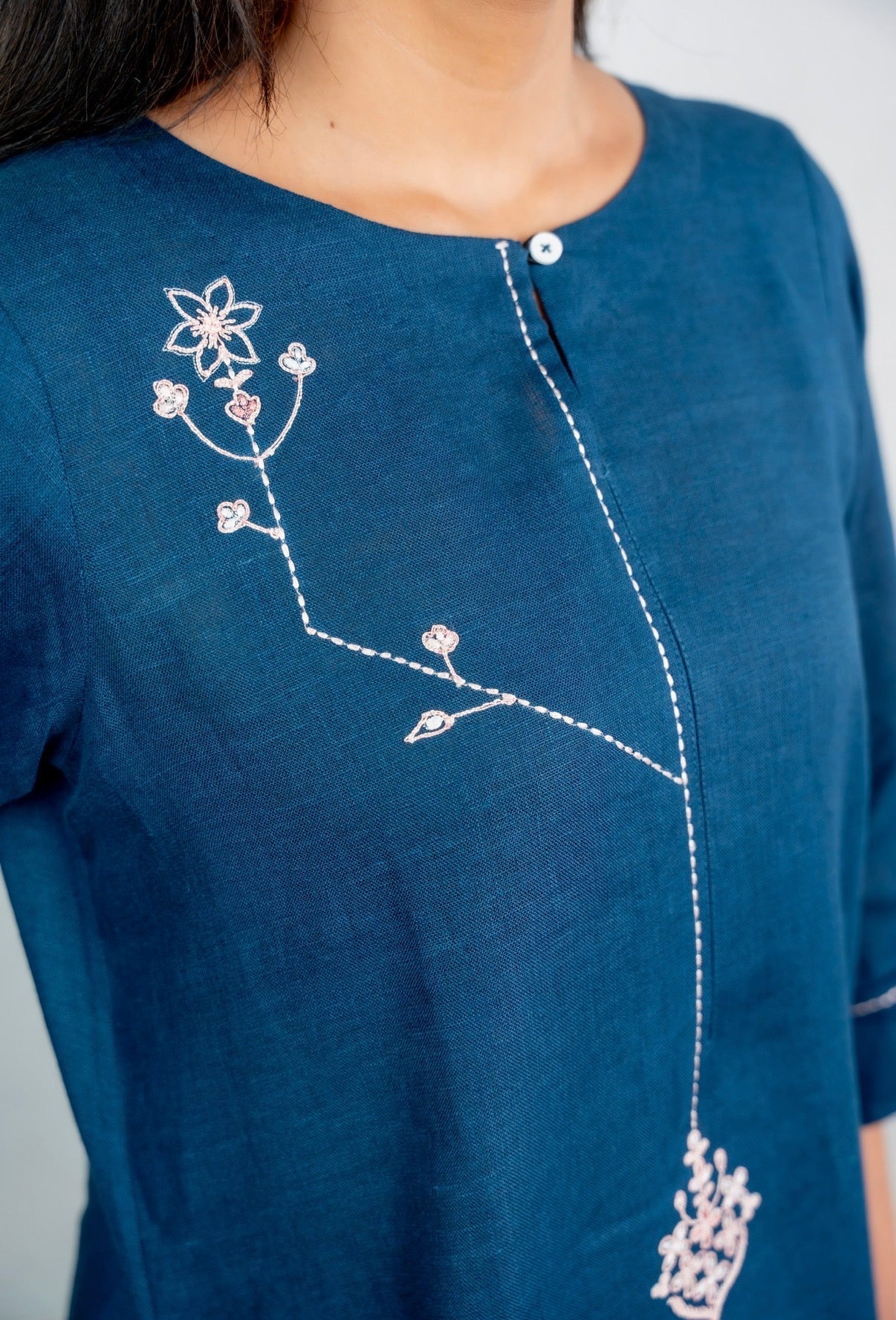 CORNFLOWER BLUE-WHITE PAIR