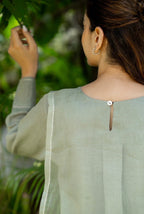 Basil Green Linen Co-ord Set
