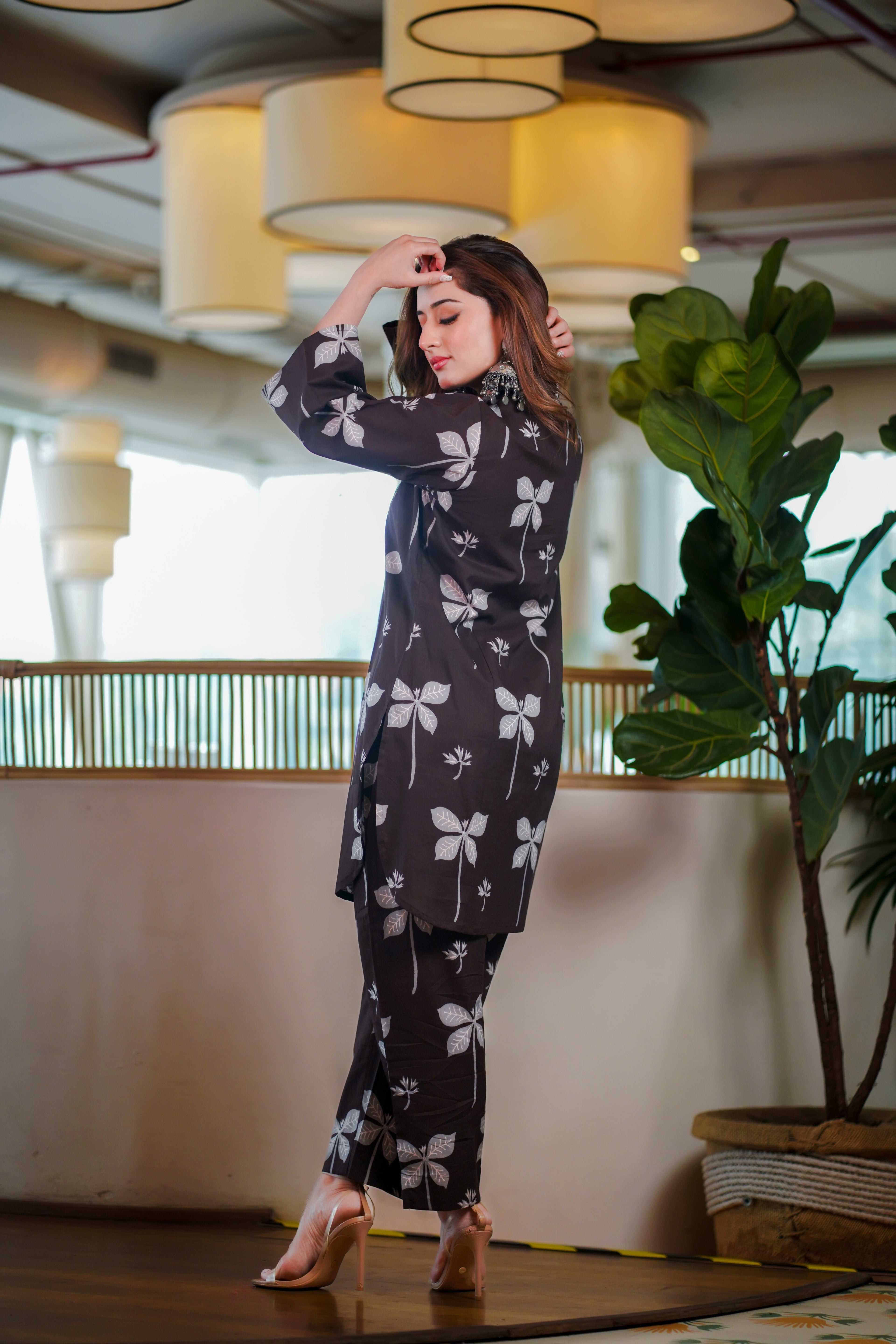 Brown Chestnut Co-ord Set