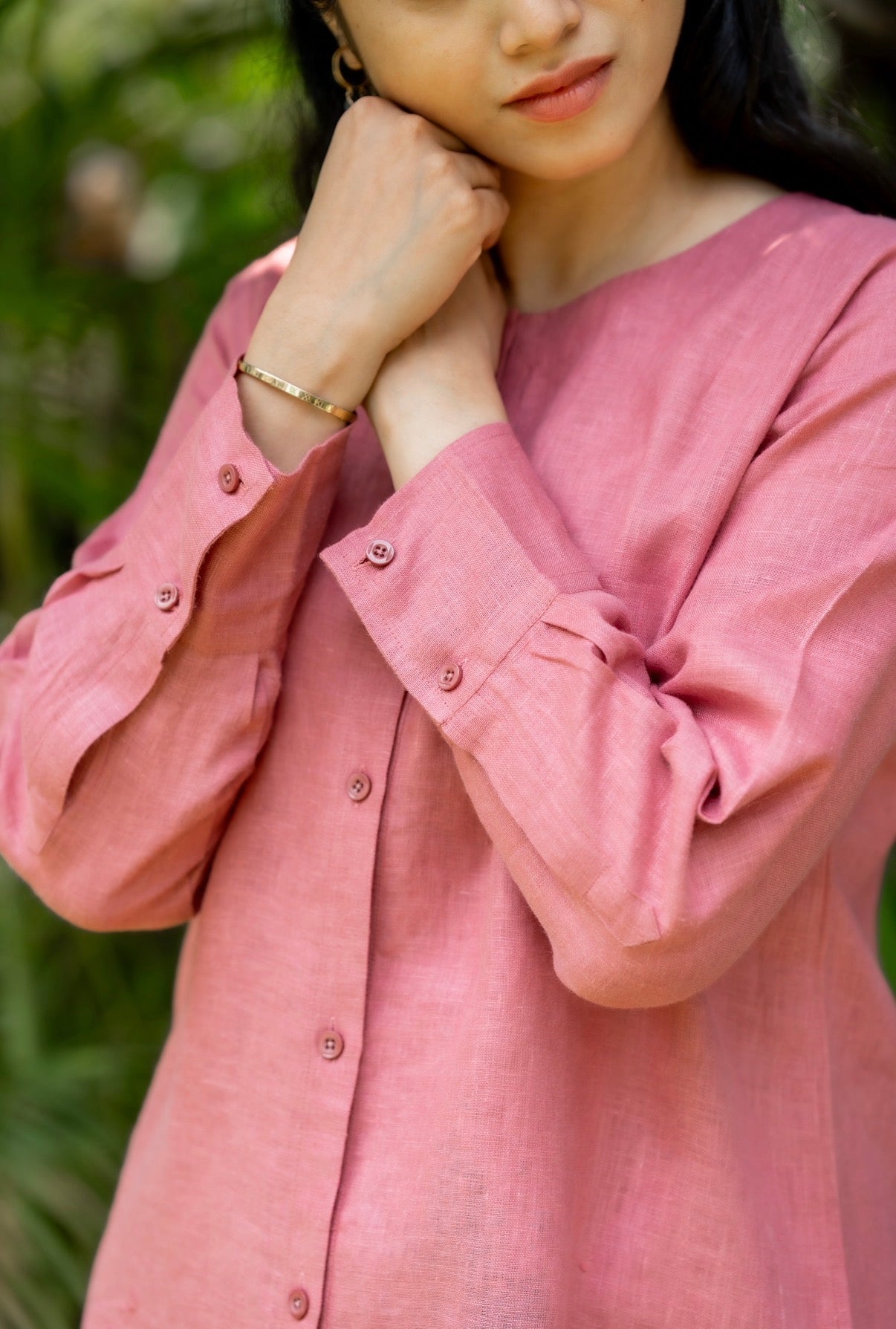 Velvet Rose Linen Co-ord Set