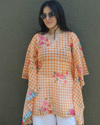 Orange Candy Kaftan Cover- Up
