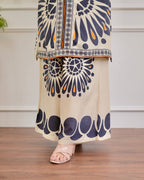 Warm Ivory Blossom Cotton Co-ord