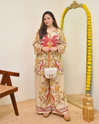 Gulbahar Ivory Modest Cotton Co-ord