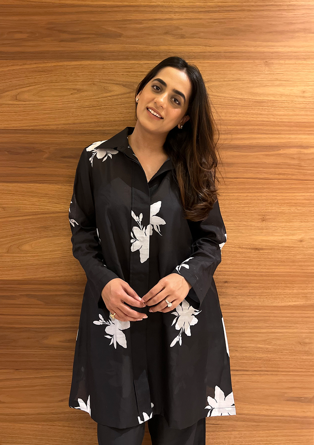 Zahra Black Co-ord Set