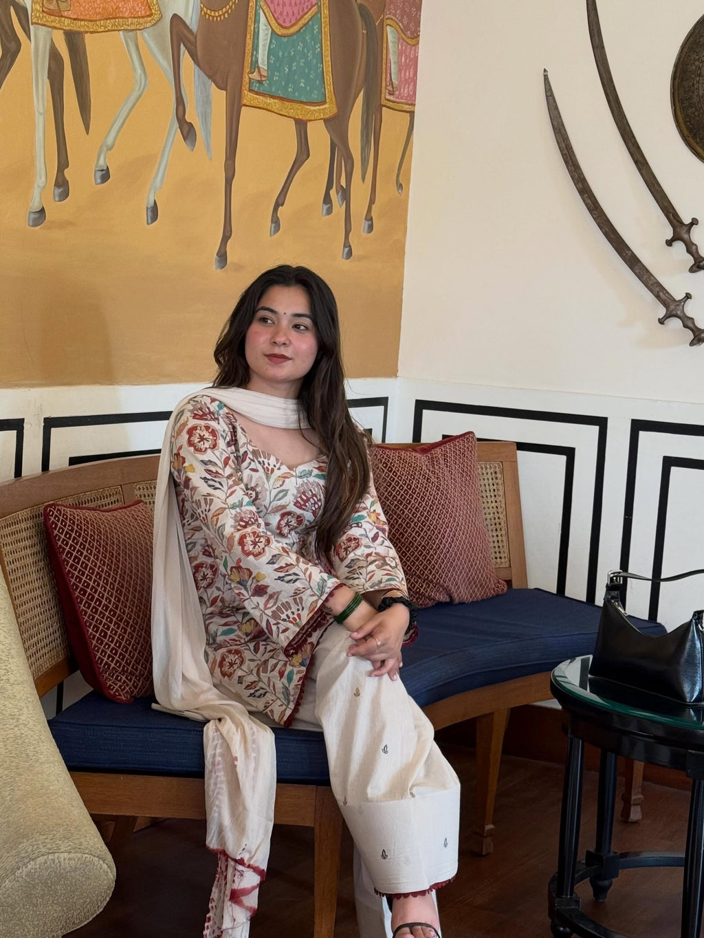 Syra Luxe Ivory Bloom Set