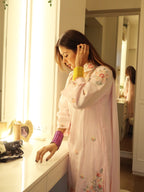 Mahnoor Rose Premium Embroidered Farshi Suit Set