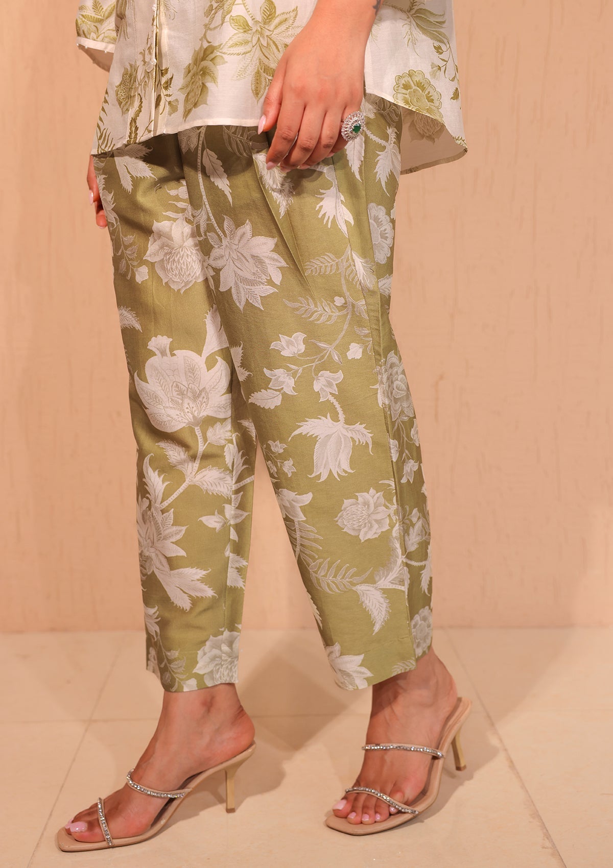 Olive Santorini Co-ord Set