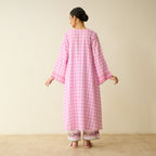 Countryside Seersucker Cotton Kurta Set