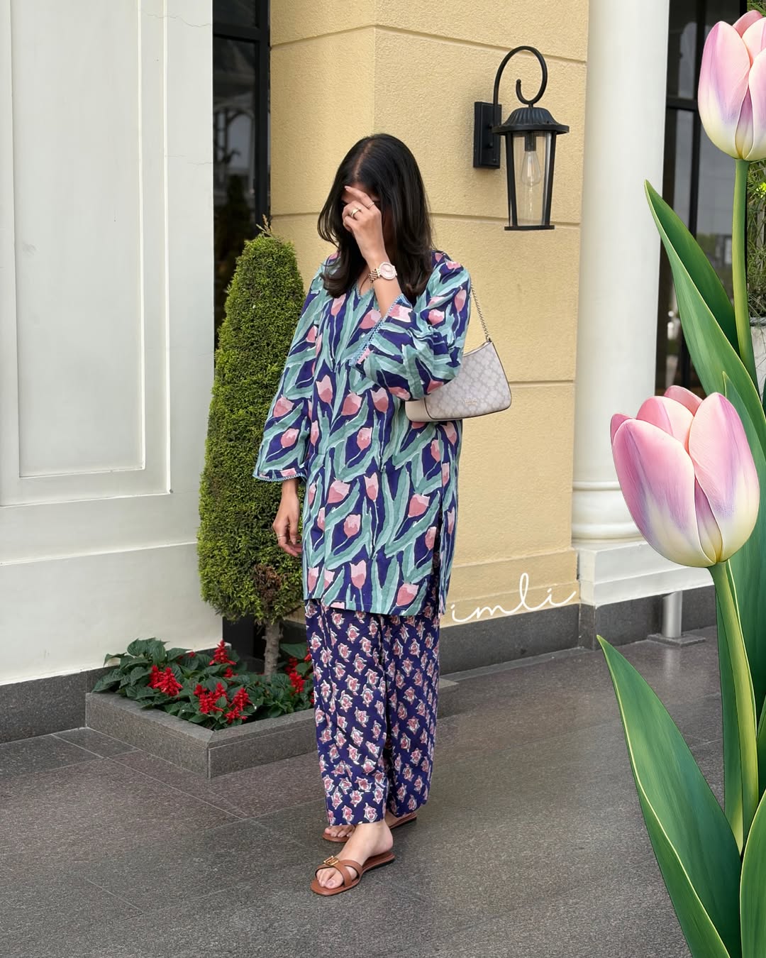 Saanvi Classic Cotton Kurta Pant Set