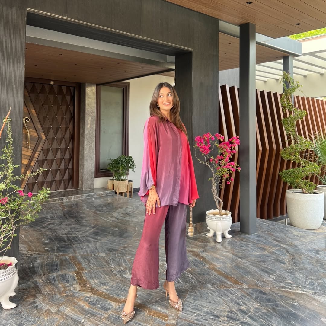Summer Breeze Crepe Co-ord Set