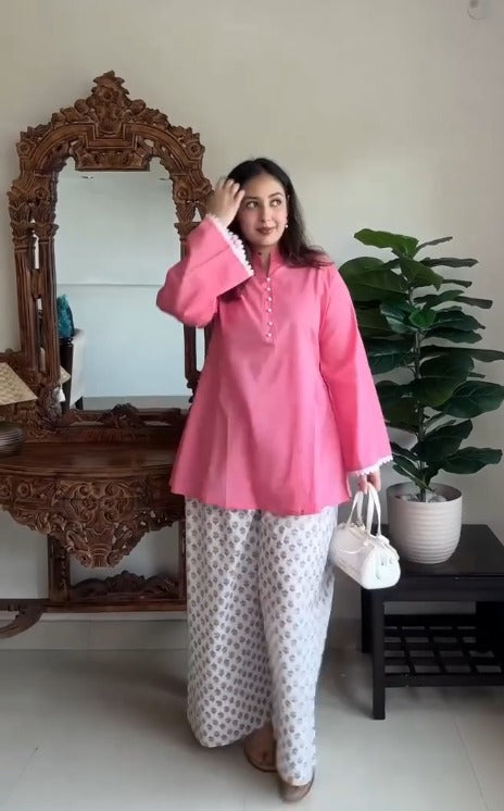 Komal Kurta with Farshi Salwar
