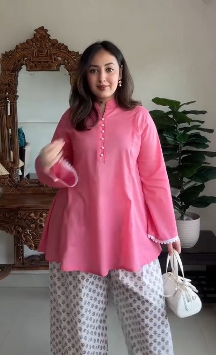 Komal Kurta with Farshi Salwar