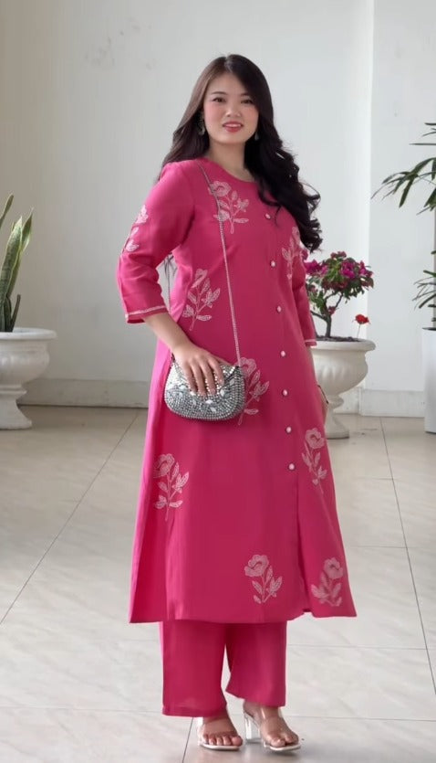 Aashi Comfortable Khadi Cotton Co-ords