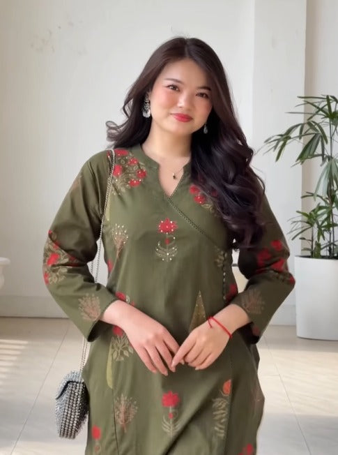 Meher Summer Mehendi Co-ord Set