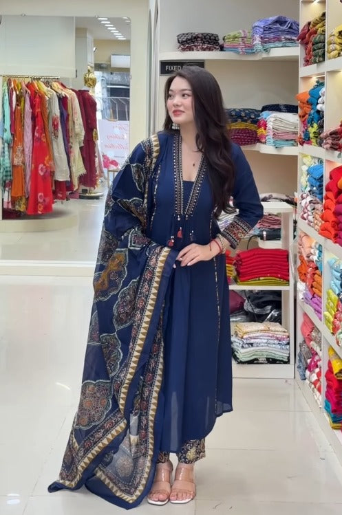 Saanvi Soft Cotton Kurti Pair