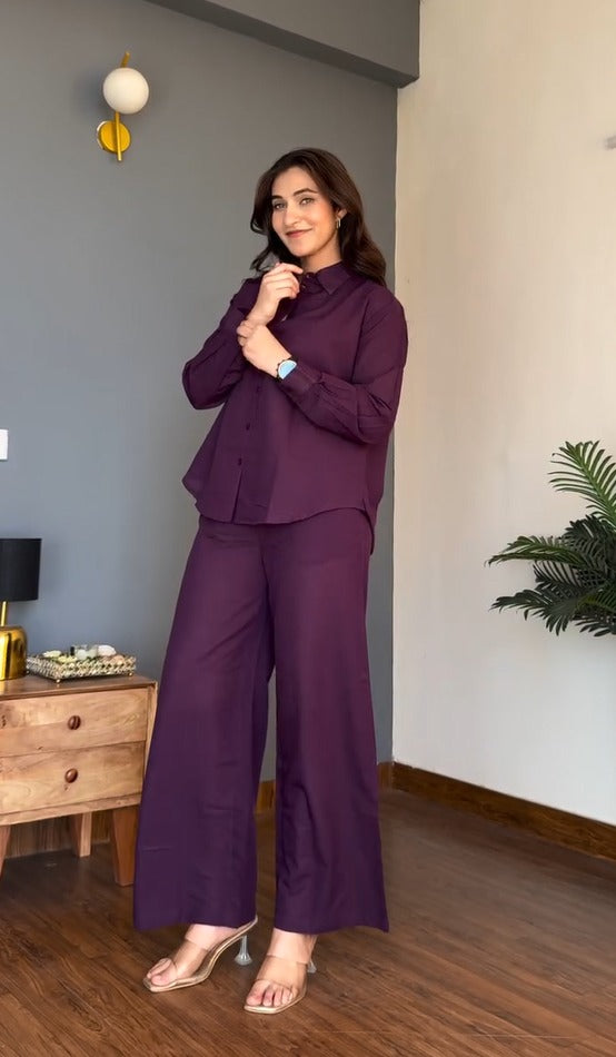 Mocha Comfort Co-ord Set
