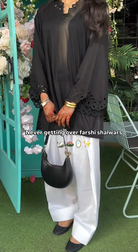 Midnight Grace Farshi Salwar Set