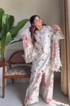 Floral Grace Printed Suit Set
