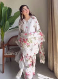 Floral Grace Printed Suit Set