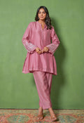 Opulent Chanderi Coord Set with Hand Embroidery